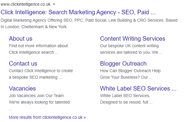 Click intelligence meta tags