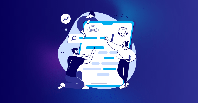 SEO Optimization Abstract Concept Vector Illustration.