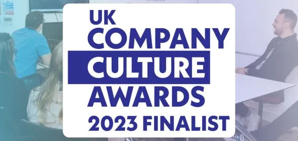 UK Company Culture Awards 2023 finalist