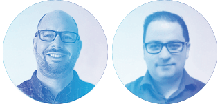 Simon Brisk and James Owen, Co-Founders of Click Intelligence