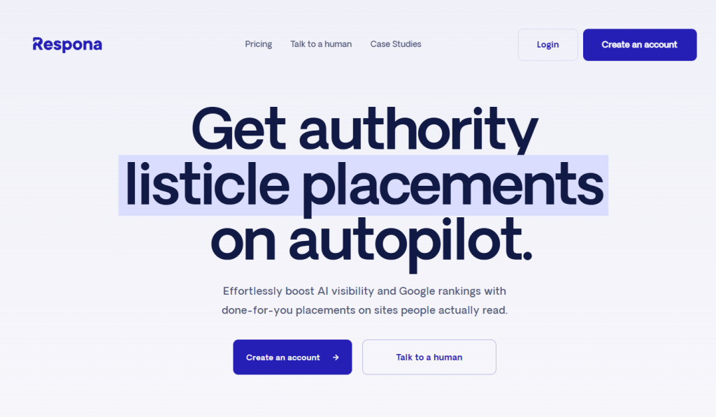 respona website